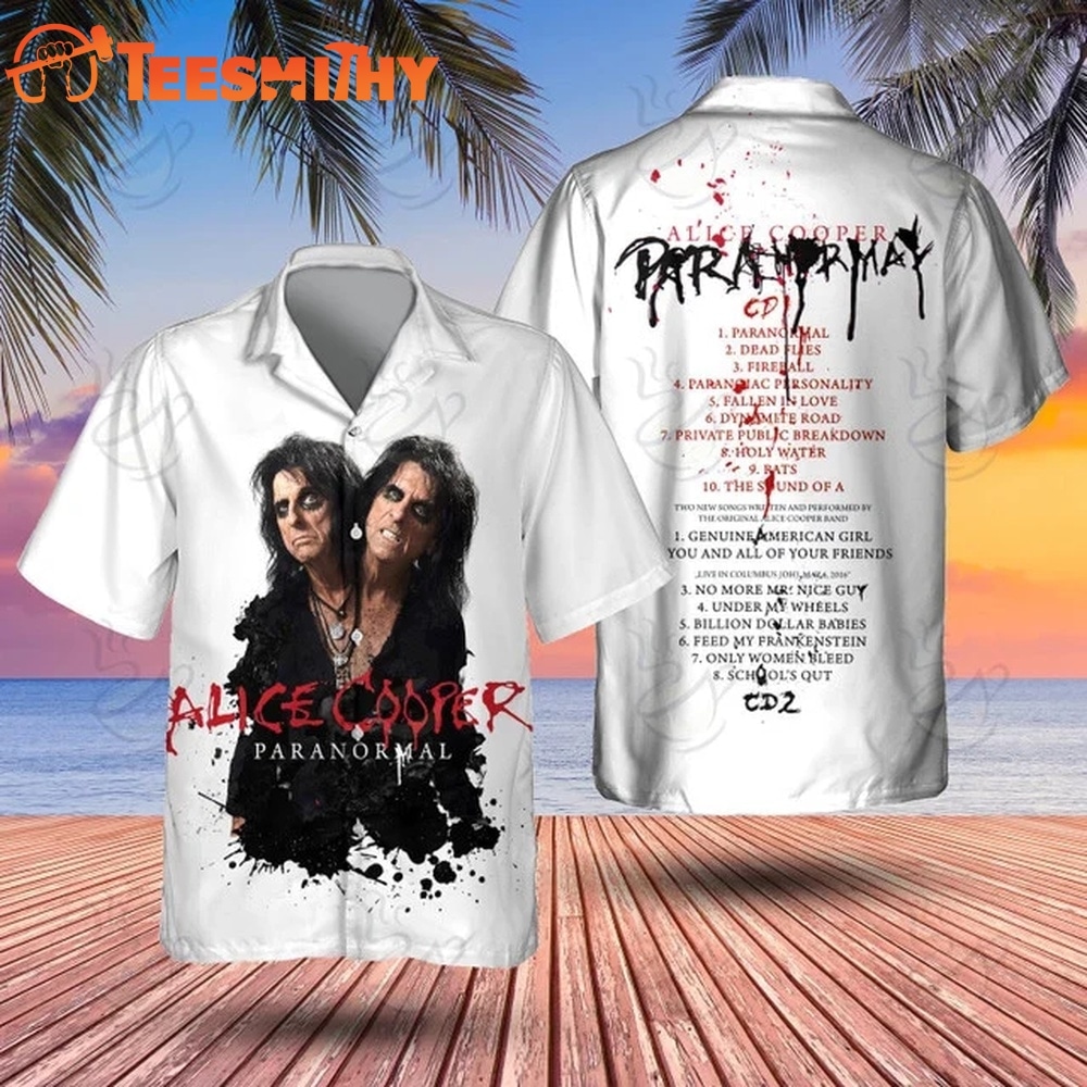 Alice Cooper PARANORMAL Hawaiian Shirt