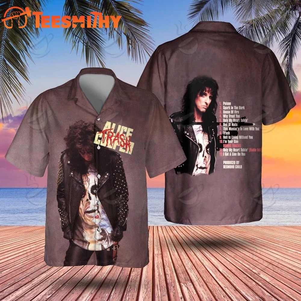 Alice Cooper Trash Hawaiian Shirt