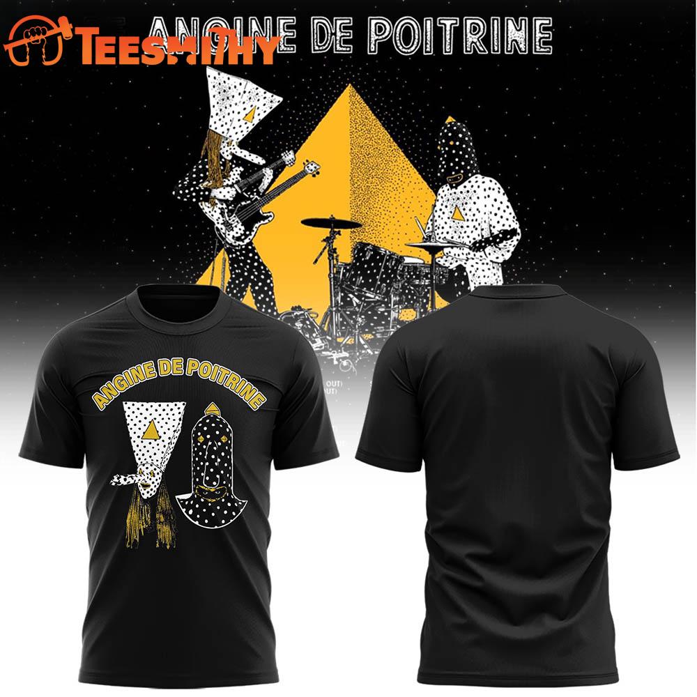 Angine De Poitrine Vol II World Tour 2026 Black T Shirt 1 Angine De Poitrine Vol II World Tour 2026 Black T Shirt