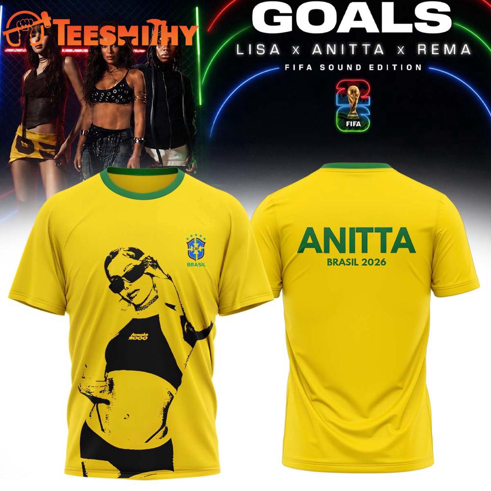 Anitta Goals FIFA World Cup 2026 T Shirt