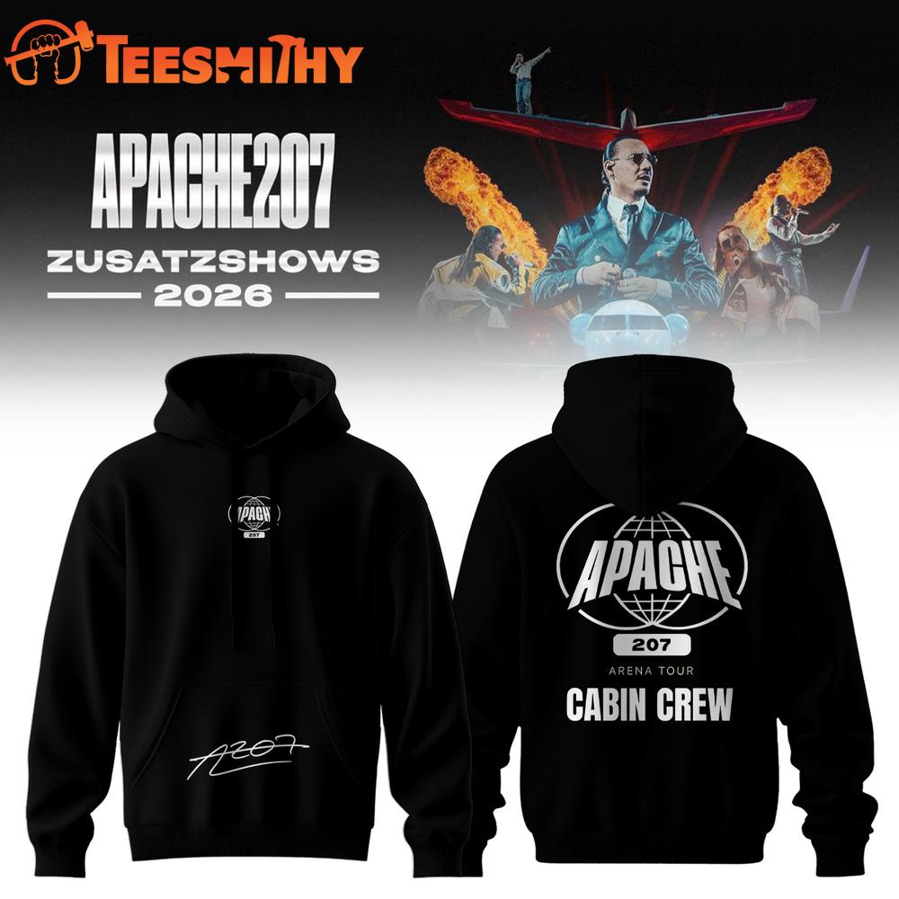 Apache 207 Arena Tour 2026 Zusatzshows Signature New Design Hoodie