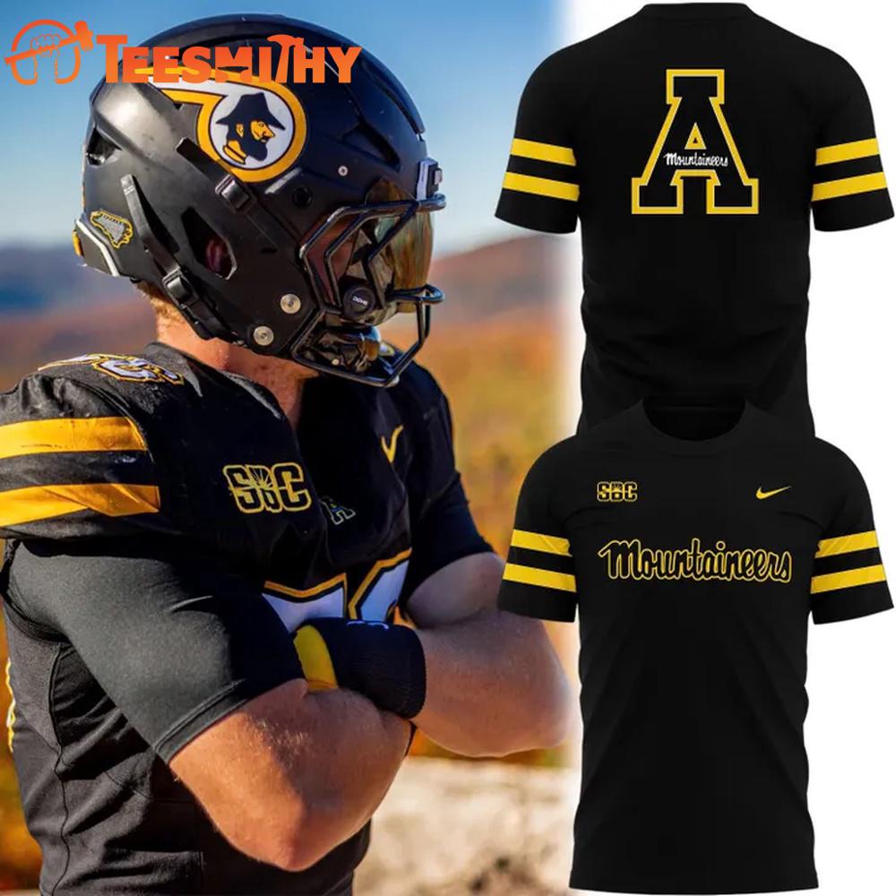 Appalachian State Mountaineers Football Homecoming Uniform Limited Edition T Shirt