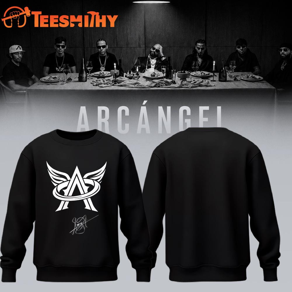 Arcangel La 8va Maravilla World Tour 2026 Logo Music Sweatshirt