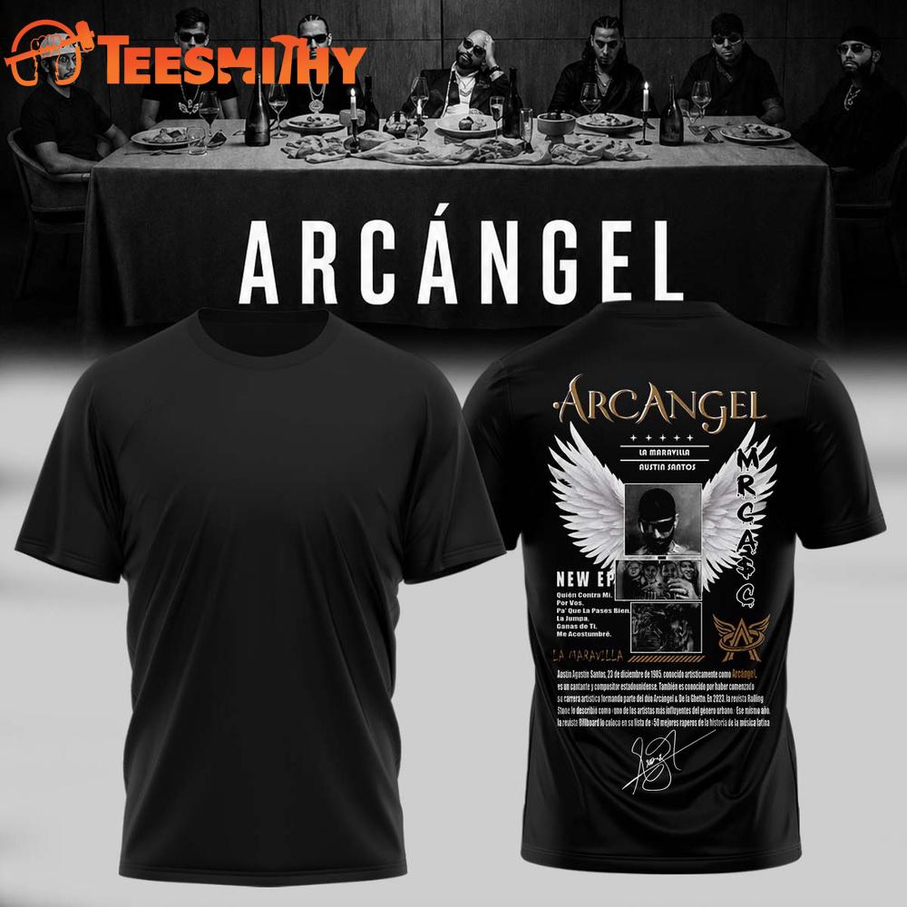 Arcangel La 8va Maravilla World Tour 2026 Signature New T Shirt