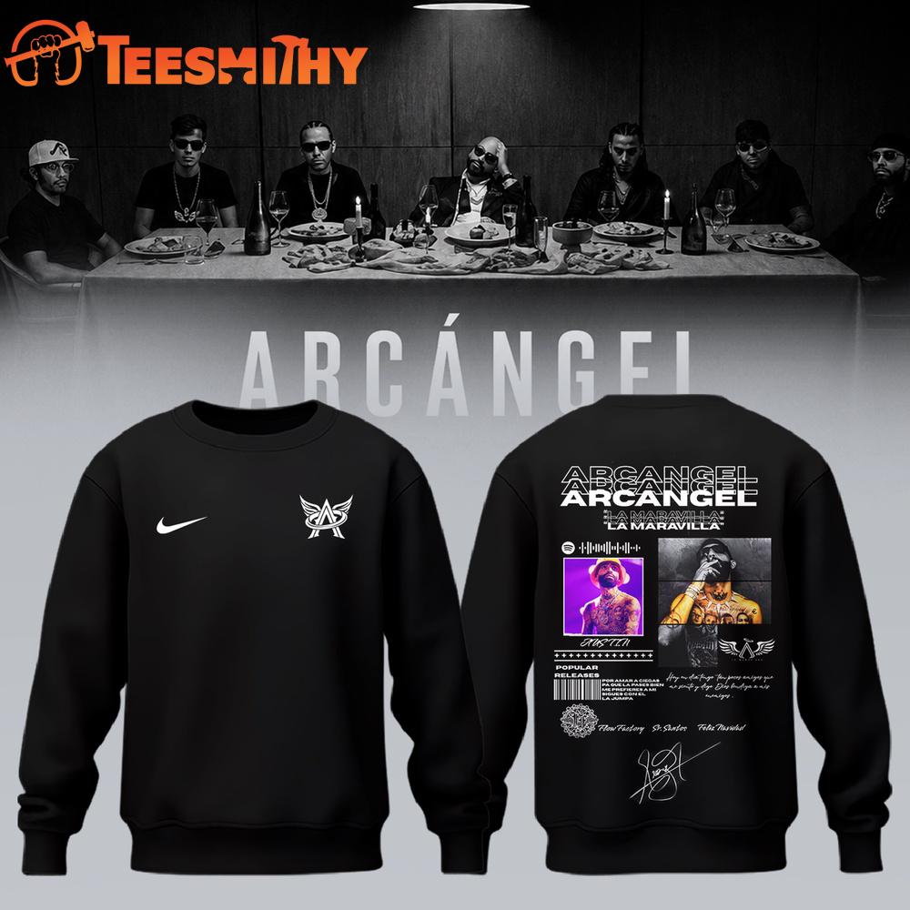 Arcangel La 8va Maravilla World Tour 2026 Sweatshirt 1 Arcangel La 8va Maravilla World Tour 2026 Sweatshirt
