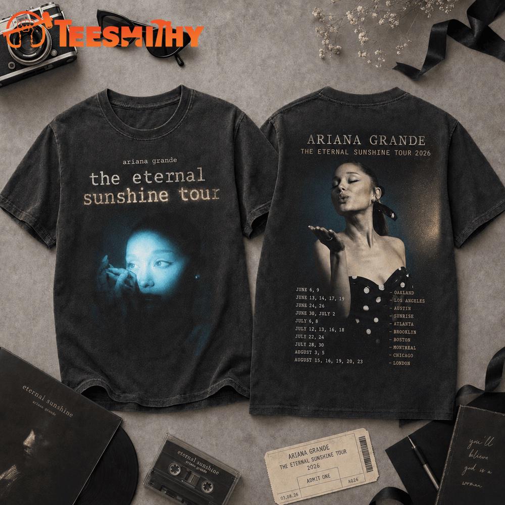 Ariana Grande The Eternal Sunshine Tour 2026 T Shirt