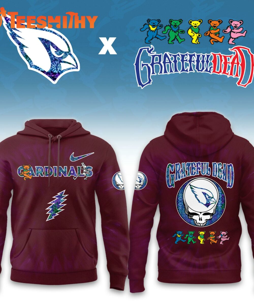 Arizona Cardinals 2026 NFL Grateful Dead Limited Hoodie Shirt 2
