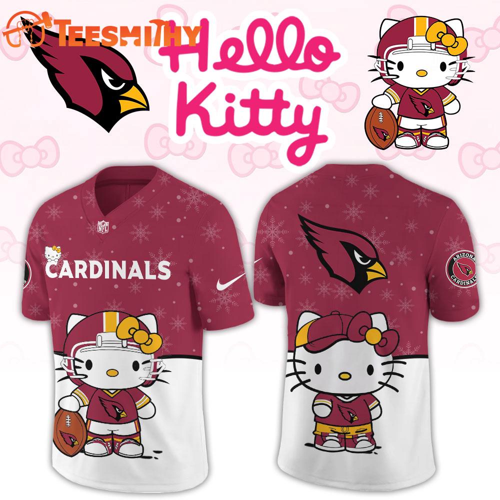 Arizona Cardinals 2026 NFL Hello Kitty Limited New Football Jersey