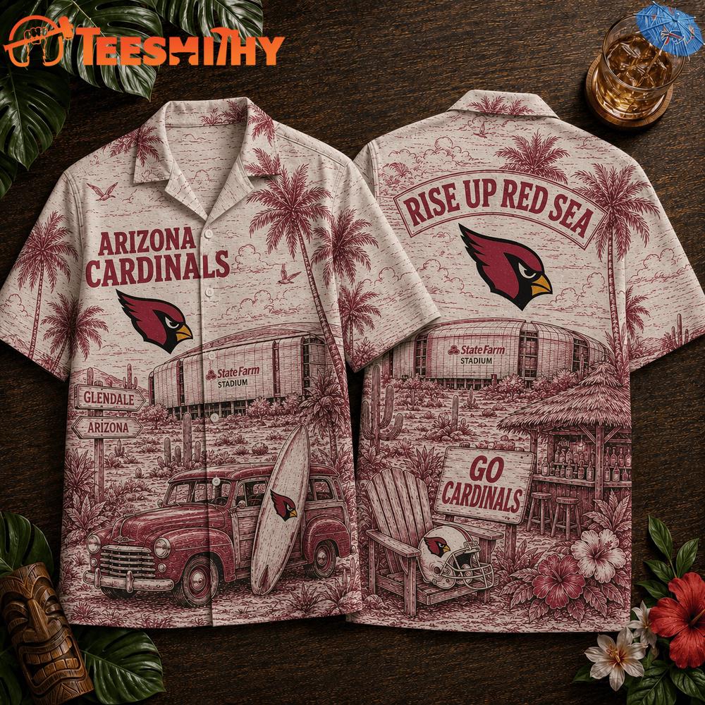Arizona Cardinals 2026 NFL Summer Vintage Hawaiian Shirt