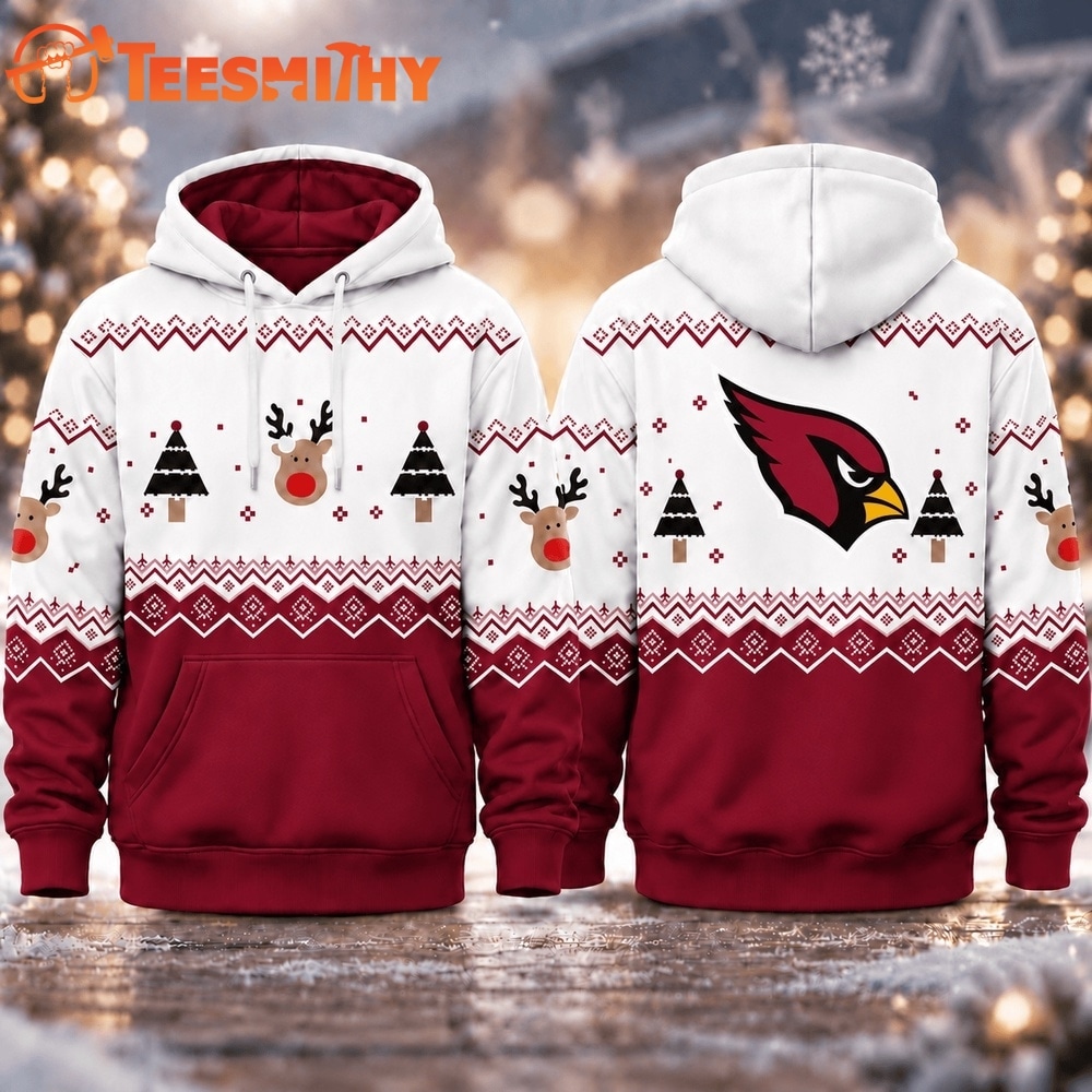Arizona Cardinals NFL Christmas Game Day Hoodie Shirt