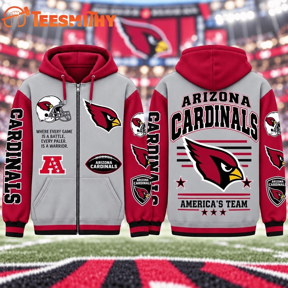 Arizona Cardinals NFL Gridiron Heritage Zip Hoodie