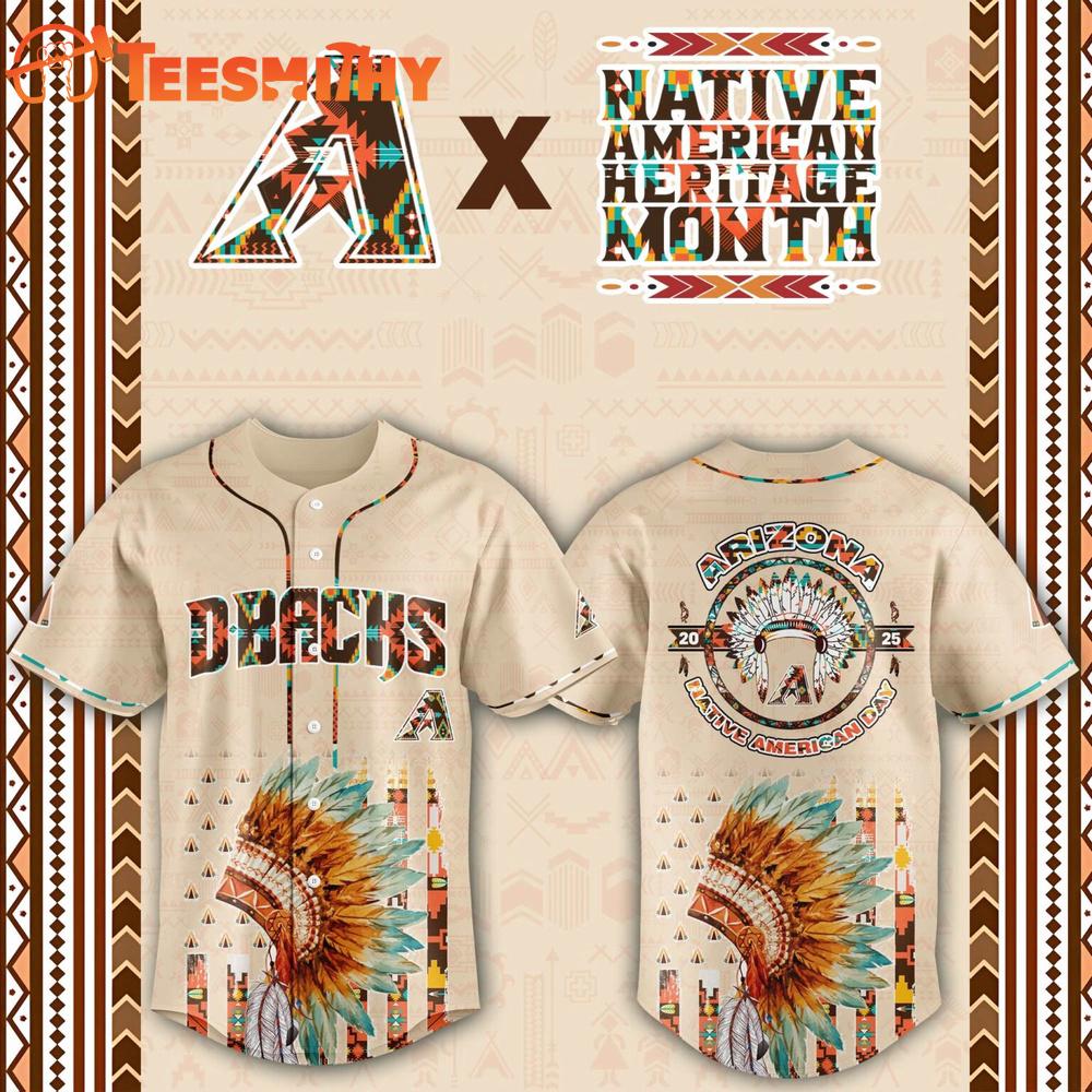 Arizona Diamondbacks Special Native American Day Limited Edition Baseball Jersey
