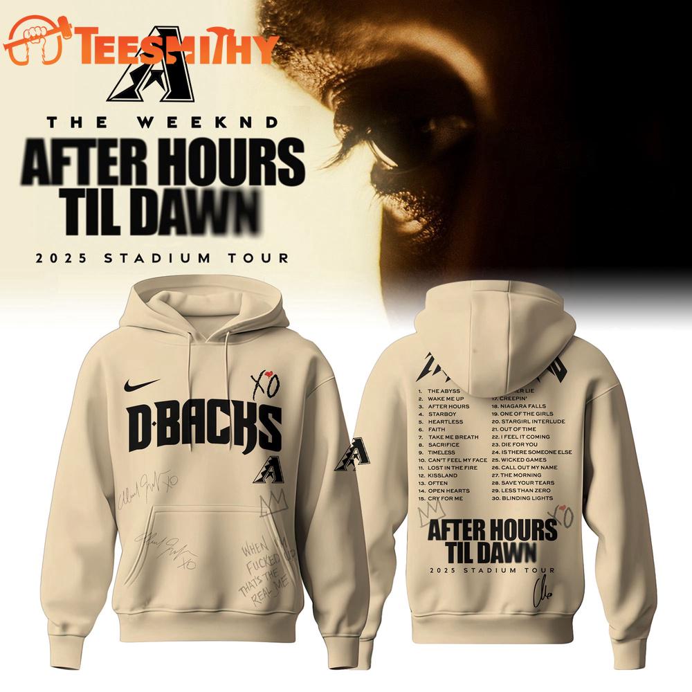 Arizona Diamondbacks x The Weeknd After Hours Til Dawn Hoodie