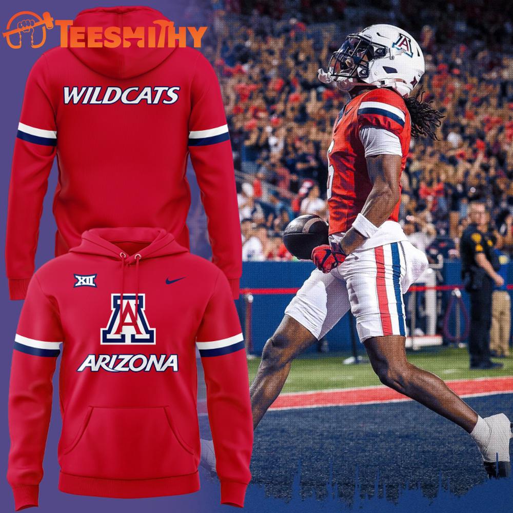 Arizona Wildcats Football 2025 New Uniform Hoodie Arizona Wildcats Football 2025 New Uniform Hoodie