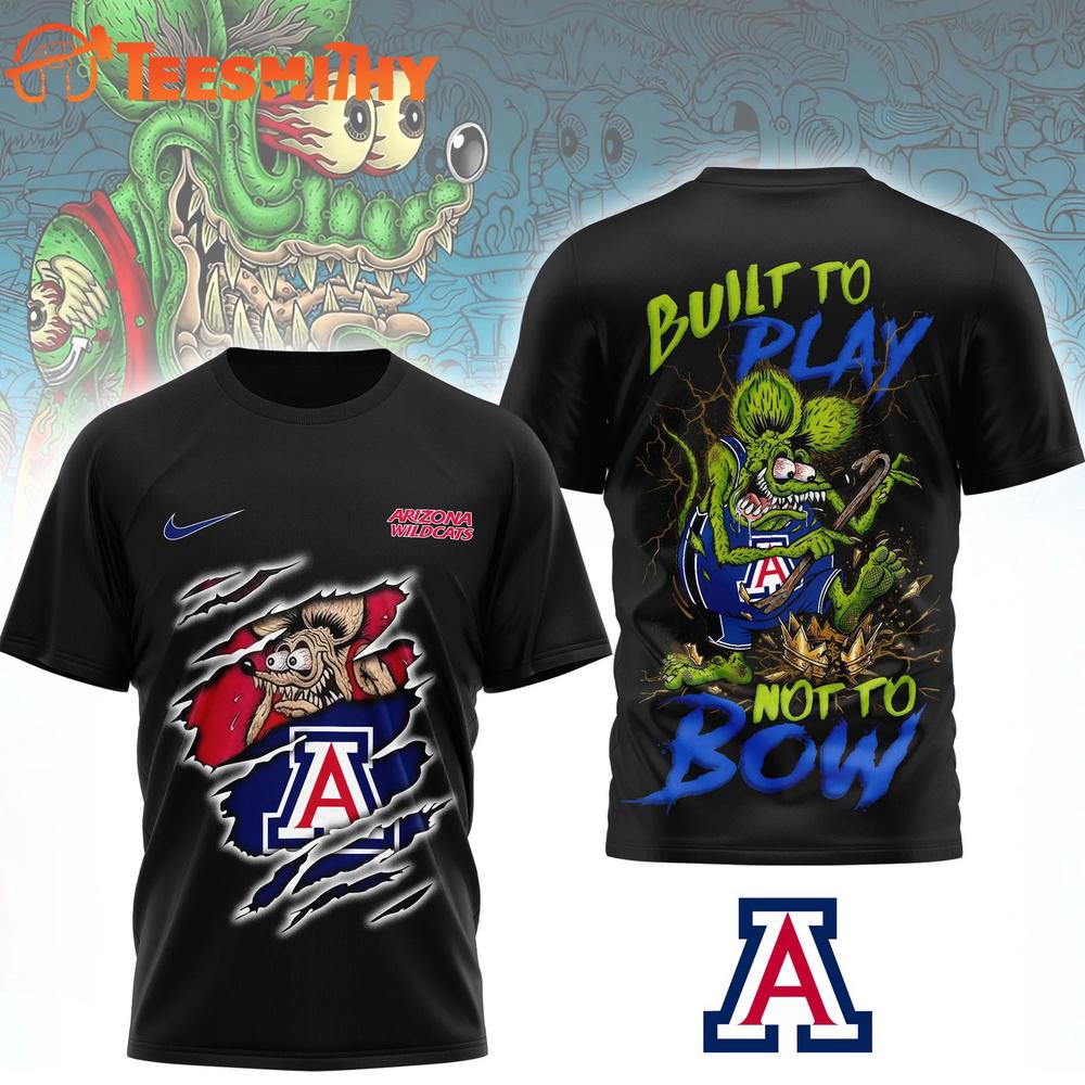 Arizona Wildcats NCAA Varsity Savage Limited Edition 3D T Shirt