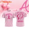 Arizona Diamondbacks 2025 MLB Pink Breast Cancer Awareness Design 3D Shirt