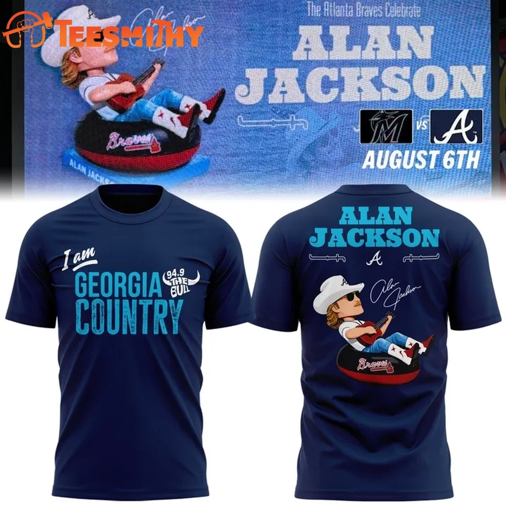 Atlanta Braves Alan Jackson Celebration Night 2026 Signature 3D Shirt