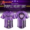 Atlanta Braves x Purple Heart Day New Design Baseball Jersey