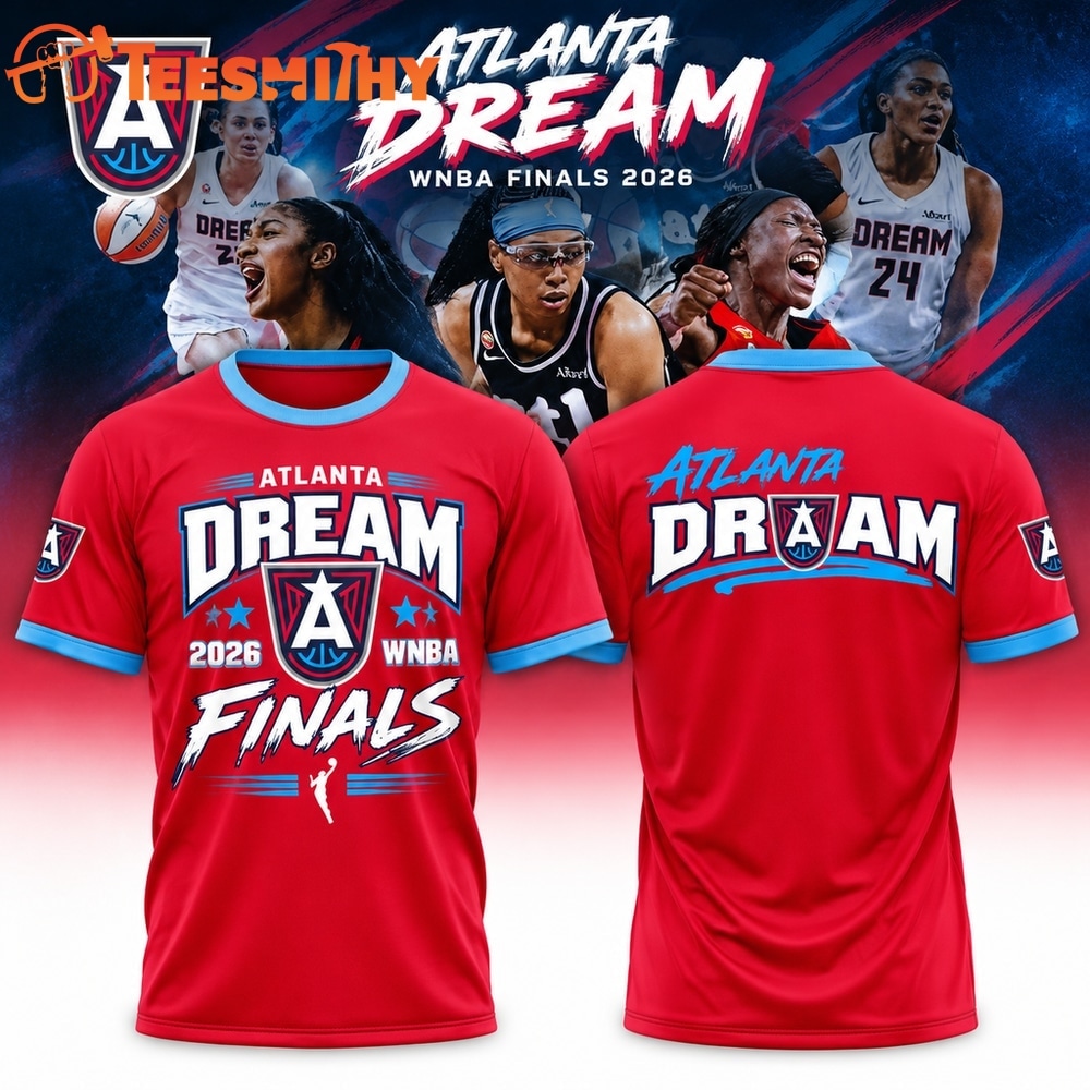 Atlanta Dream WNBA Finals 2026 All For Atlanta Red T Shirt