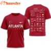 Atlanta Falcons 2025 Football Schedule Unisex 3D Shirt