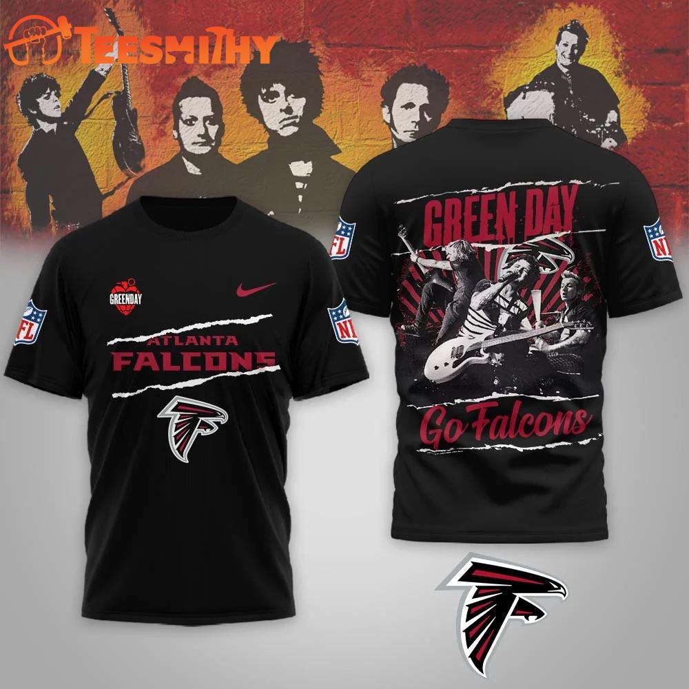 Atlanta Falcons 2026 Football Super Bowl LX x Green Day All Over Print Shirt