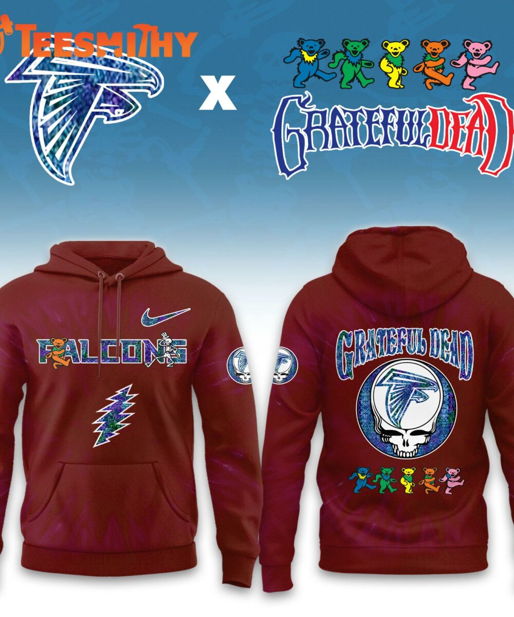 Atlanta Falcons 2026 NFL Grateful Dead Limited Hoodie Shirt 2