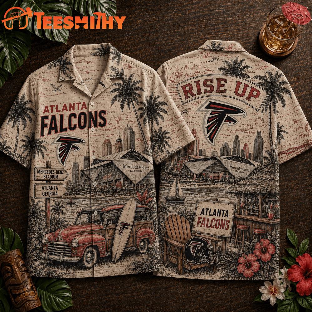 Atlanta Falcons 2026 NFL Summer Vintage Hawaiian Shirt