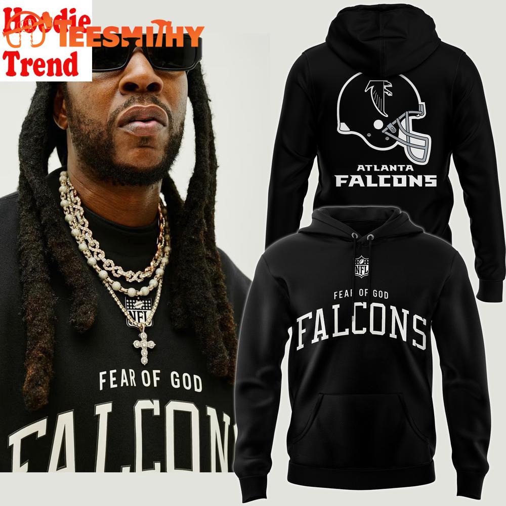 Atlanta Falcons Fear of God x NFL Atlanta Capsule Limited Edition Hoodie Shirt