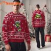 Atlanta Falcons NFL Team Color Grinch Ugly Christmas Sweater