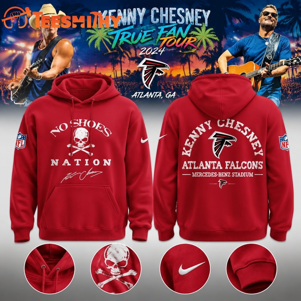 Atlanta Falcons x Kenny Chesney The Original Vibe Room Tour 2027 Limited Edition Hoodie