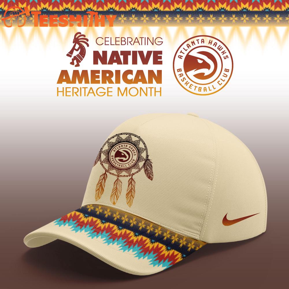 Atlanta Hawks NBA Native American Heritage Limited Edition Classic Cap