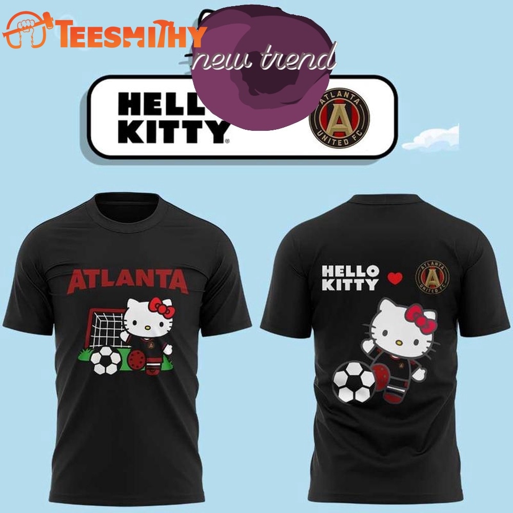 Atlanta United FC x Hello Kitty 2026 Graphic T Shirt