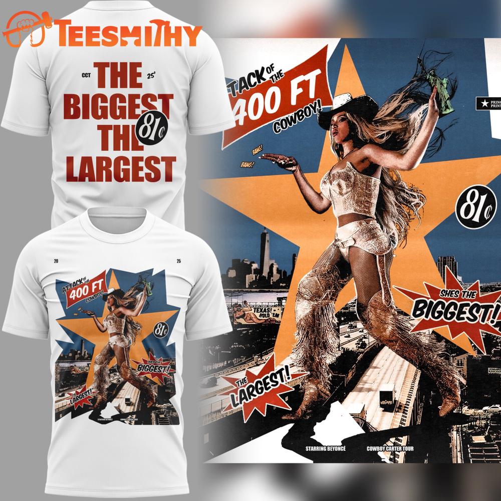 Attack Of The 400ft Cowboy Starring Beyonce T Shirt Attack Of The 400ft Cowboy Starring Beyonce T Shirt