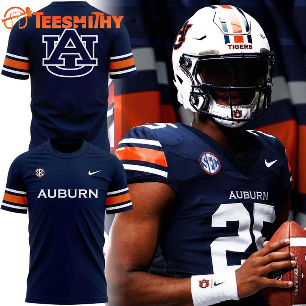 Auburn Tigers Home Football Game 2025 3D Shirt