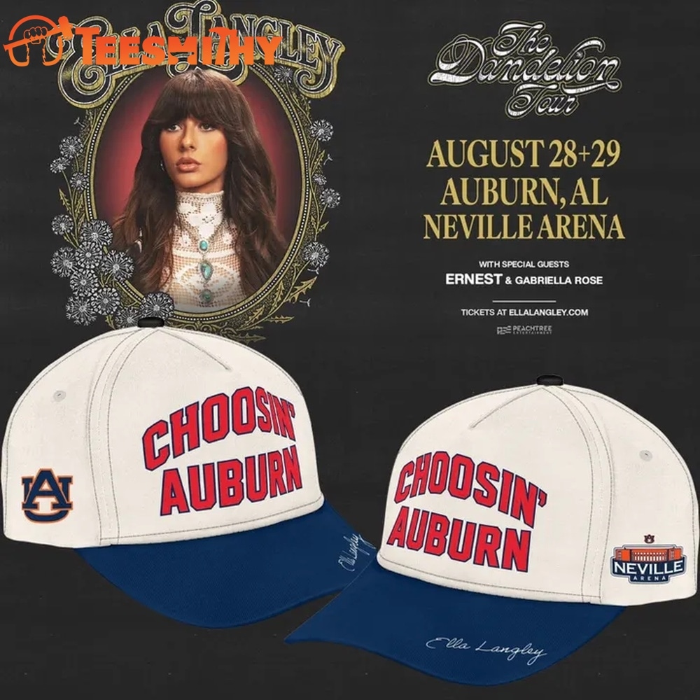 Auburn Tigers x Ella Langley The Dandelion Tour 2026 Neville Arena Cap