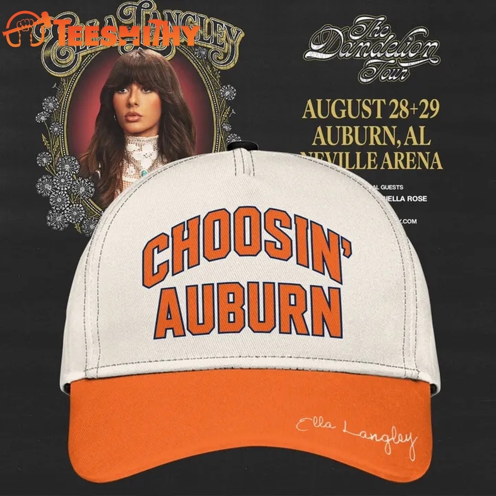 Auburn Tigers x Ella Langley The Dandelion Tour 2026 Neville Arena Classic Cap