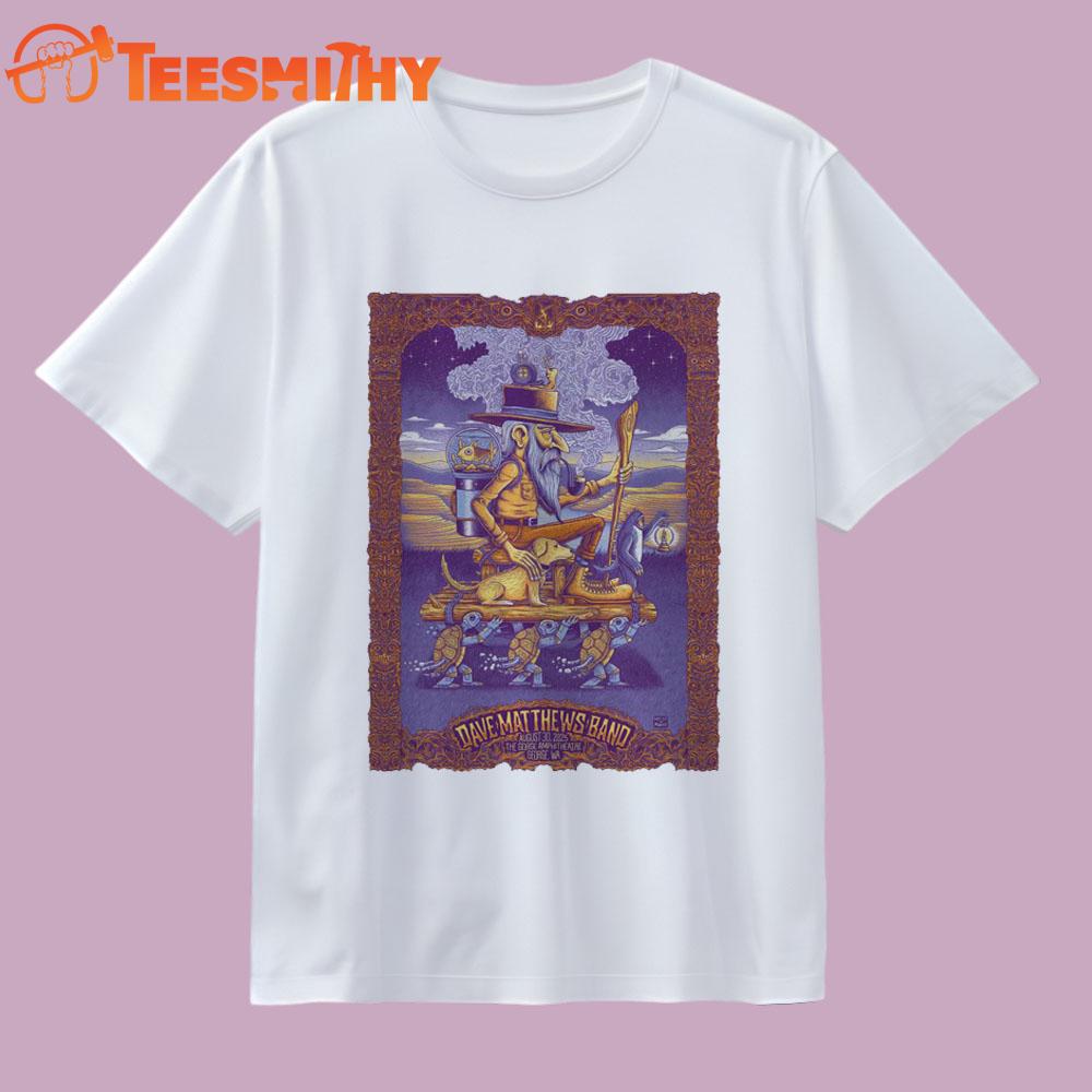Aug 30 2025 Dave Matthews Band George, WA Tour T Shirt