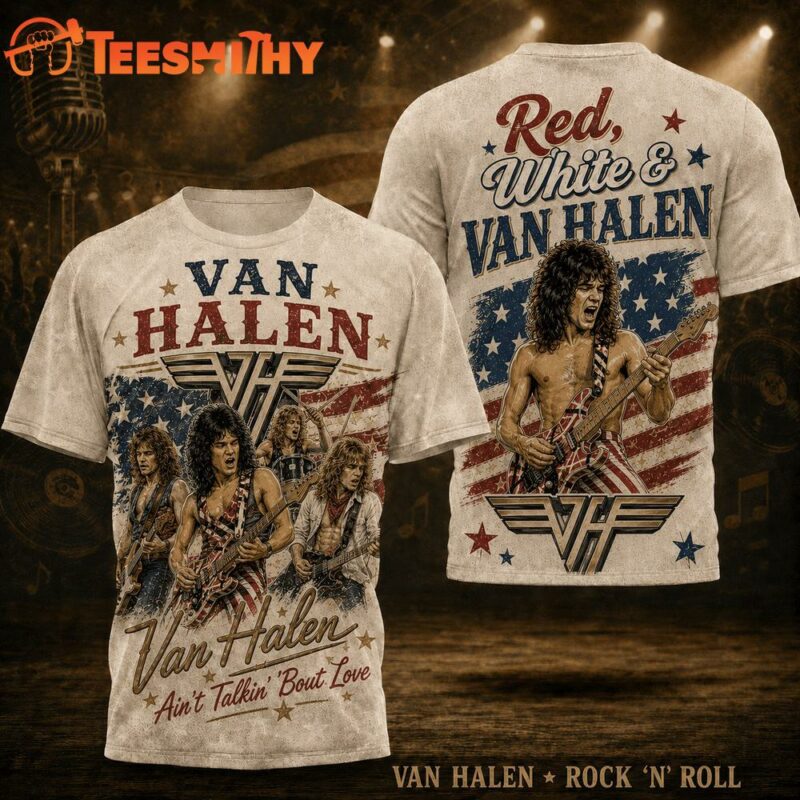 "Rock Your Collection: Must-Have Van Halen Tour Merchandise for 2026 Fans and Gift Seekers"