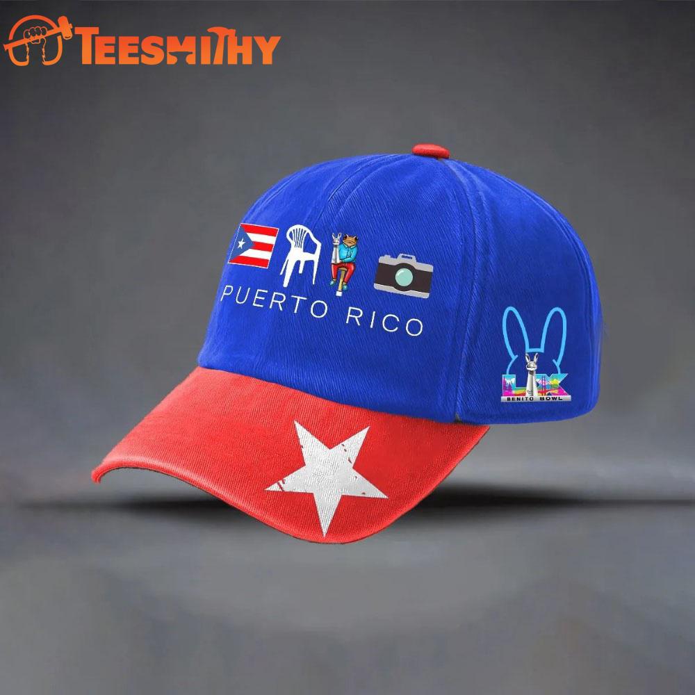 Bad Bunny Puerto Rico Super Bowl LX 2026 Baseball Cap