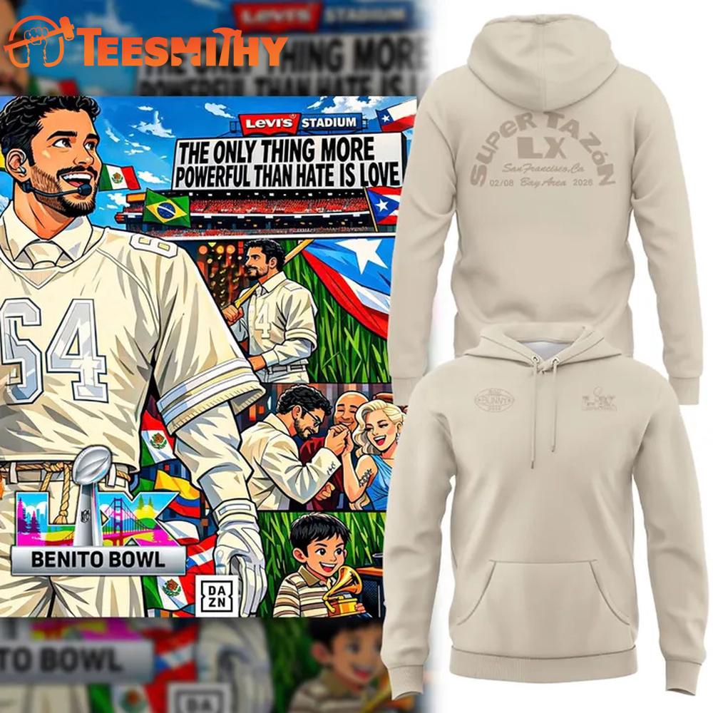 Bad Bunny x Super Tazon 2026 Limited Edition Hoodie