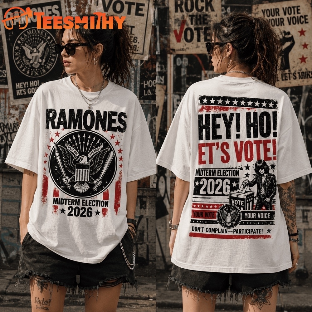 Ballots & Backbeats Punk Rock Midterm Election 3D Shirt