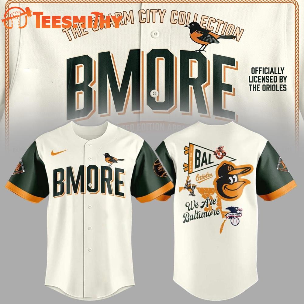 Baltimore Orioles 2026 City Connect Game Special Baseball Jersey