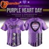 Baltimore Orioles x Purple Heart Day New Design Baseball Jersey