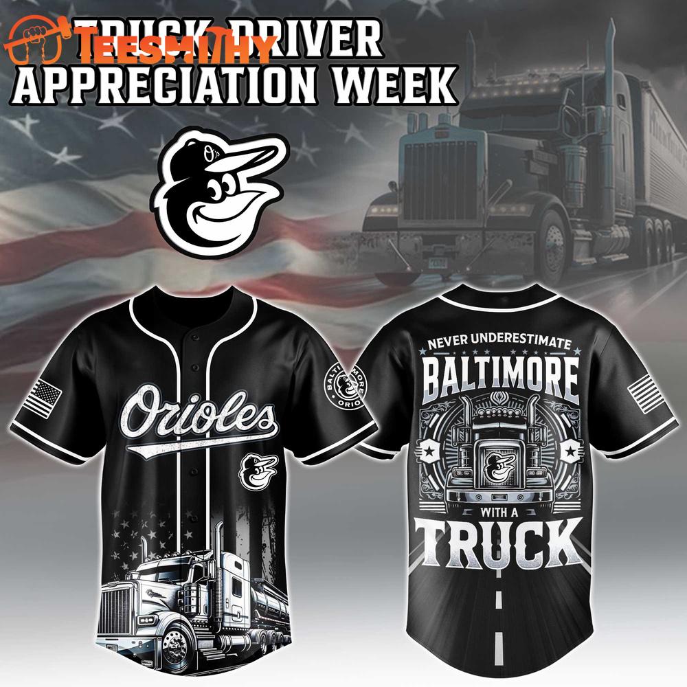 Baltimore Orioles x Truck Driver Limited Jersey Baseball Jersey