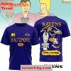 Baltimore Ravens Beavis And Butt-Head 2025 Limited 3D Shirt