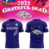 Baltimore Ravens Grateful Dead Night 2025 3D Shirt