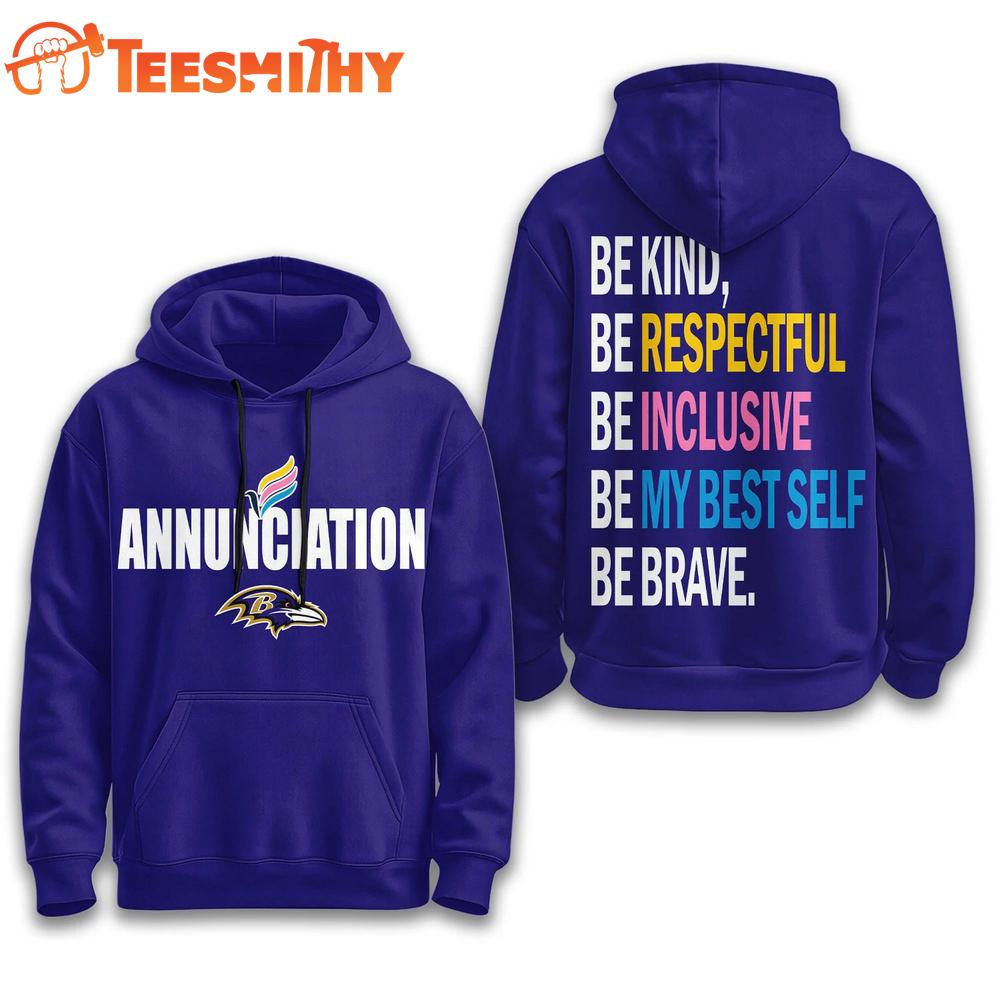 Baltimore Ravens NFL Annunciation Limited Edition Hoodie Shirt