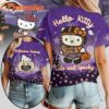 Baltimore Ravens NFL Hello Kitty Cute And Spooky Halloween 2025 Unisex 3D Shirt