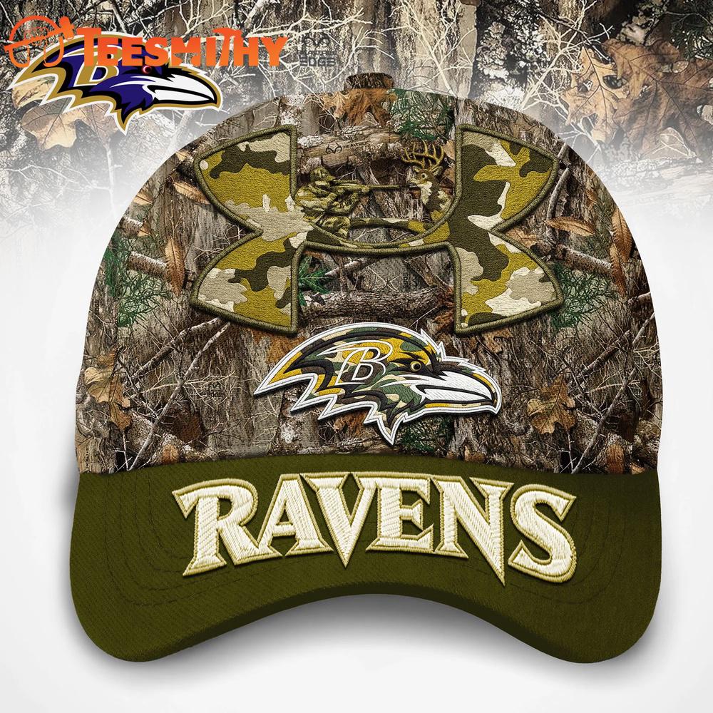 Baltimore Ravens NFL Hunting Under Armour Classic Cap