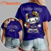 Baltimore Ravens NFL x Hello Kitty All Over Print Shirt